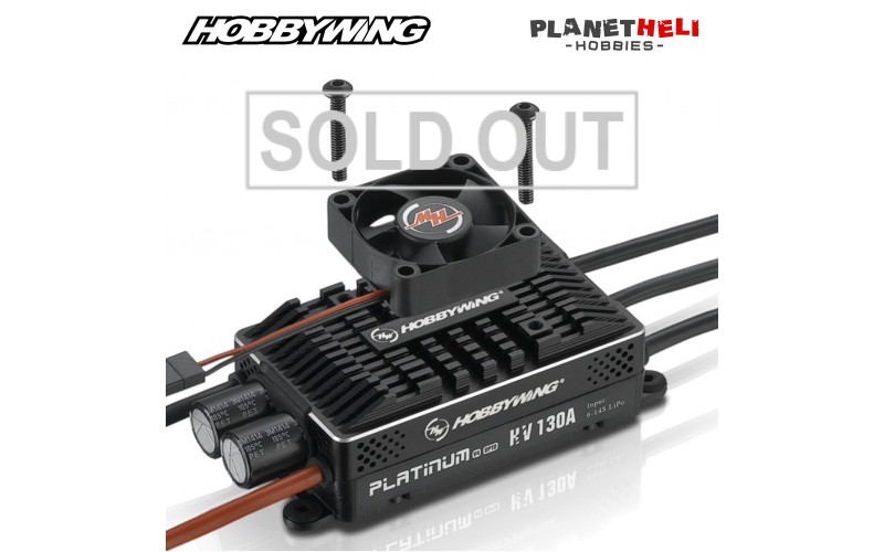 Hobbywing Platinum HV 130A V4 OPTO 6S-14S 